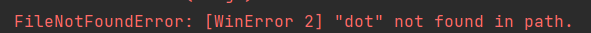 filenotfounderror